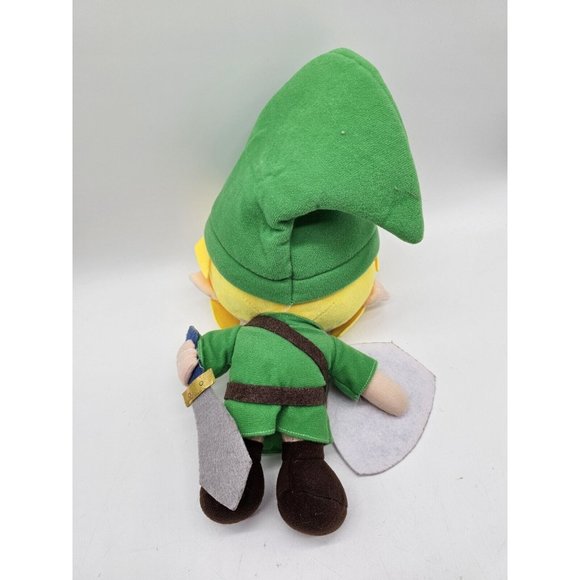 Nintendo Legend Of Zelda 12" Plush Doll With Shield And Sword - Picture 5 of 8
